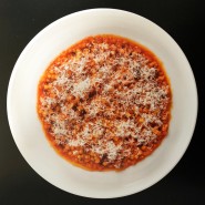 Fregola sarda, sauce tomate et parmesan