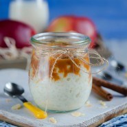 Riz au lait et confiture de Lait Bonne Maman