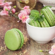 Macarons « surprise » au thé vert Matcha