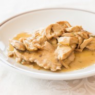 Escalope de veau à la crème