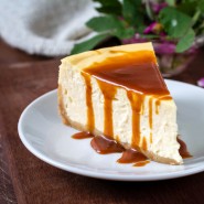 Cheesecake aux speculoos et caramel fleur de sel