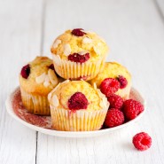 Fondant aux amandes et aux framboises