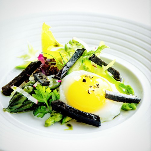 Recette Salade d'asperge aux truffes