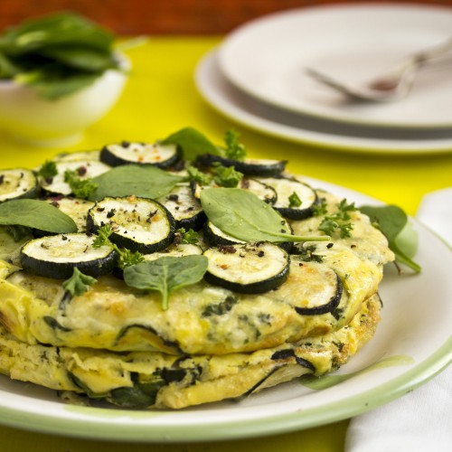 Recette Tortilla aux courgettes