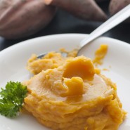 Purée de patates douces