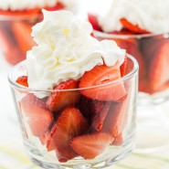 Tout fruits rouges et chantilly maison