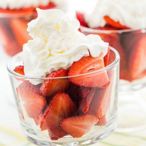 Recette Tout fruits rouges et chantilly maison