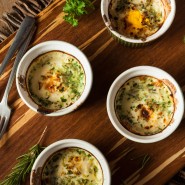 Oeufs cocotte aux fines herbes