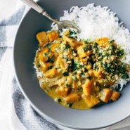 Patates douces Thaï, à la crème de curry