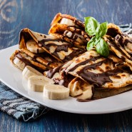 Crêpes choco-bananes