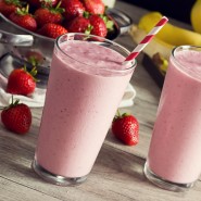 Smoothie des champions à la fraise