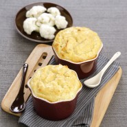 Petits flans de chou-fleu