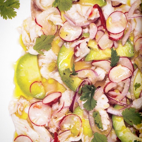 Recette Ceviche de bar