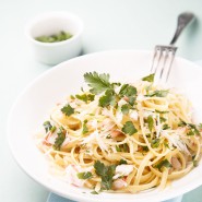 Linguine au crabe