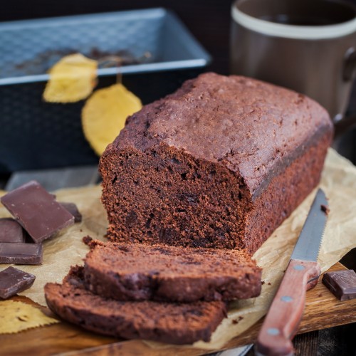 Recette Gâteau chocolat-banane