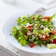 Taboulé de roquette au basilic