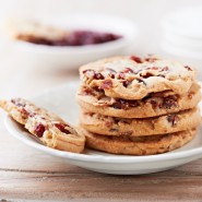 Cookies aux cranberries et chocolat blanc