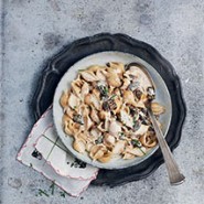 Conchiglie aux morilles et mascarpone