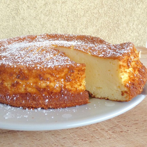 Recette Le fameux gâteau léger au fromage blanc