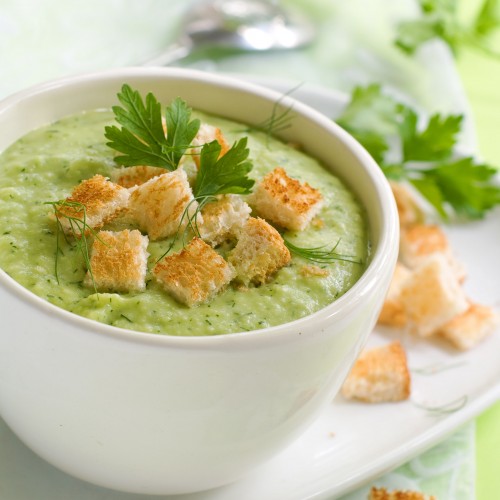 Recette Gaspacho vert