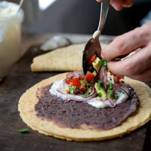 Recette Quesadillas végétariennes