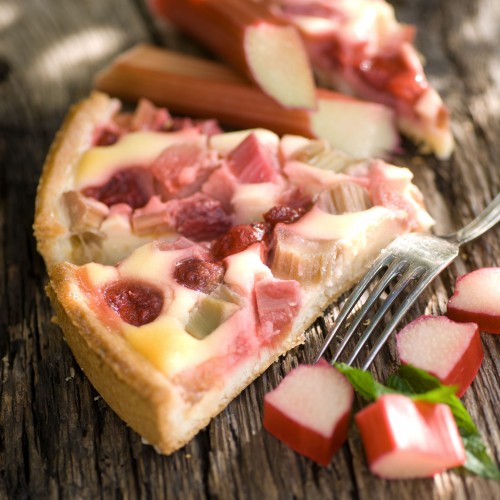 Recette Tarte à la rhubarbe