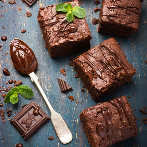 Recette Brownie marbré au Nutella