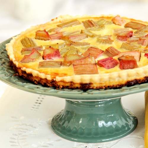 Recette Tarte à la Rhubarbe alsacienne