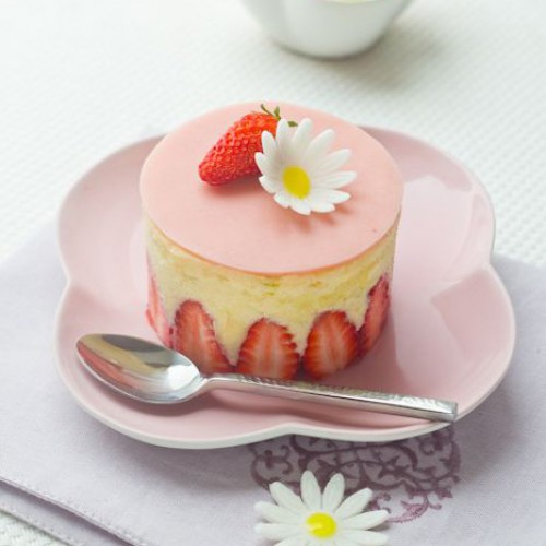 Recette Fraisier japonais