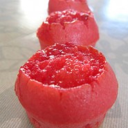 Muffin aux fraises Tagada