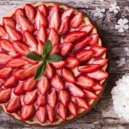 Tarte aux fraises et mascarpone