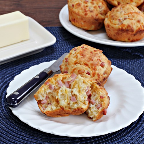 Recette Mini muffins jambon-kiri
