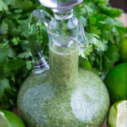 Recette Vinaigrette de citron vert à la coriandre