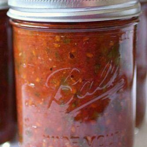 Recette Sauce tomate à l'ail rôti