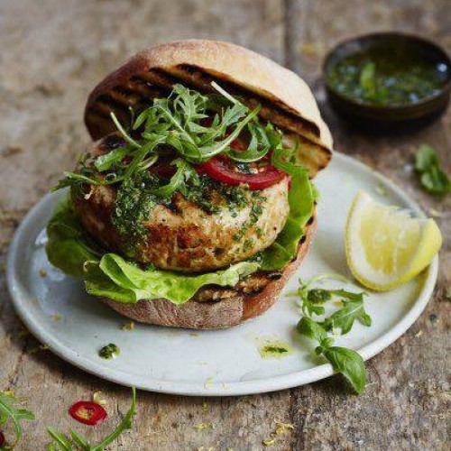 Recette Tuna burger au barbecue