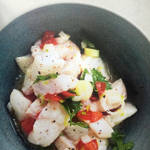 Recette Ceviche de rascasse