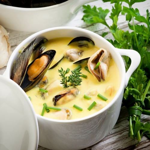 Recette Soupe de moules