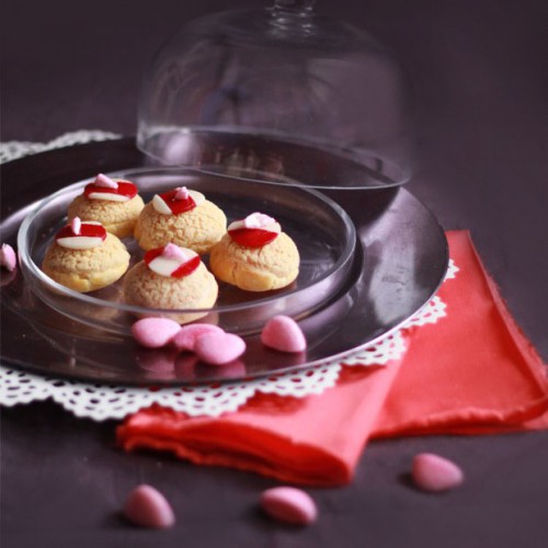 Recette Choux aux fraises tagada