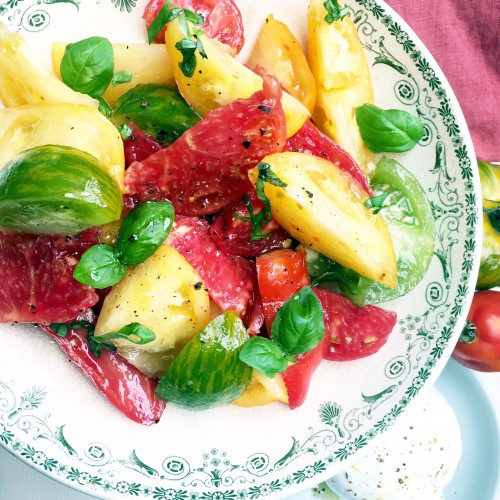 Recette Salade de tomates