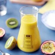 Smoothie mangue, kiwi et passion