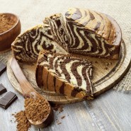 Gâteau au yaourt façon zébra cake