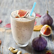 Smoothie aux figues et lait d'amande