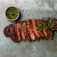 Onglet sauce chimichurri