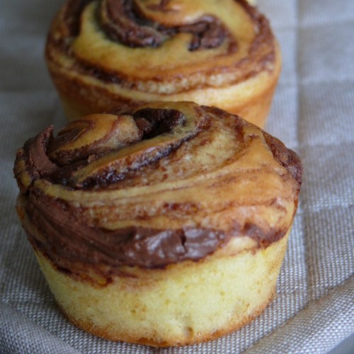 Recette Muffins au Nutella