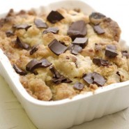 Crumble poires chocolat noisettes