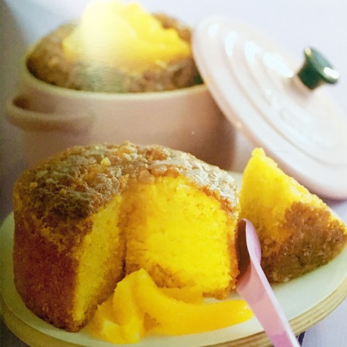Recette Mini cakes de polenta à l'orange