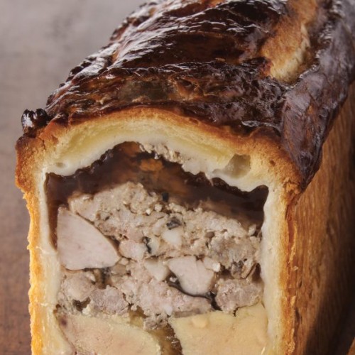 Recette Pâté en croûte de foie gras de canard et ris de veau de lait