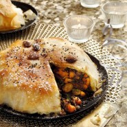 Pastilla au potimarron et aux fruits secs