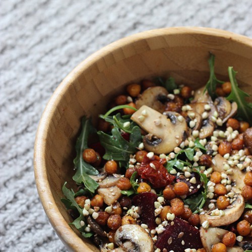 Recette Salade tiède hivernale