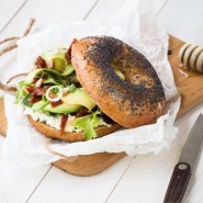 Bagel végétarien